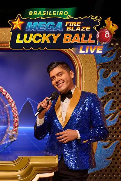 Mega Fire Blaze Lucky Ball Brasileiro - Kasyno Na Żywo Mega Fire Blaze Lucky Ball Brasileiro na żywo w BankonBet Casino